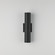 Caldera LED Outdoor Wall Sconce in Black (16|86223BK)