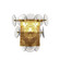 Loren Three LIght Wall Sconce in Weathered Brass (16|21820TCWBR)