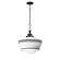 Eureka One Light Pendant in Black (16|21533WTBK)
