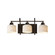Bisque Three Light Bath Vanity in Oil Rubbed Bronze (16|21493WTOI) Bisque Three Light Bath Vanity in Oil Rubbed Bronze (16|21493WTOI)
