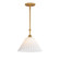 Kismet One Light Pendant in Gold Leaf (16|18311SWGL)