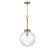 Kasbah One Light Pendant in Satin Brass (16|15194CRSBR)
