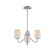 Durham Three Light Chandelier in Polished Chrome (16|12695WTPC)