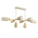 Pompeii Eight Light Pendant in Travertine / Oyster (16|10628TVOY)