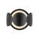 Ciel One Light Wall Sconce in Black/Opal Glass (347|WS59810BKOP)