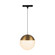 Monae LED Pendant in Brushed Gold (347|TRP11707BG)