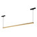 Mira LED Track Linear Pendant in Brushed Gold (347|TRL28133BG)