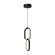 Airen LED Pendant in Black (347|PD92615BKUNV)