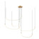 Talis LED Pendant in Brushed Gold (347|MP89590BGUNV)
