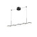 Novel LED Linear Pendant in Black (347|LP72237BKUNV)