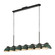 Atlas Seven Light Linear Pendant in Black/Pine Green (347|LP57642BKPGN)