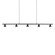 Dune LED Linear Pendant in Black (347|LP19947BKUNV)