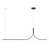 Thread LED Linear Pendant in Black (347|LP17905BKUNV010RT)