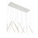 Chute LED Linear Pendant in White (347|LP14840WHUNV010)