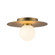 Elixir LED Flush Mount in Brushed Gold (347|FM15510BGUNV)
