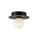 Elixir LED Flush Mount in Black (347|FM15506BKUNV)