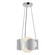 Ciel One Light Chandelier in Chrome/Opal Glass (347|CH59810CHOP)