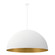 Eight Light Pendant in Matte White w/ Champagne Gold (102|NSH9847MTGD)