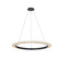 Textile LED Pendant in Matte Black (102|FAB8336CREMMBLK)