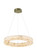 LumenAria LED Pendant in Brushed Brass (102|ALR8222BRSS)