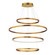 Groove 5CCT LED Pendant in Gold (86|E52729GLD)