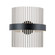 Chimes WiZ LED Wall Sconce in Black / Satin Nickel (86|E34251BKSN)