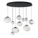 Nimbus LED Pendant in Black (86|E11529113BK)