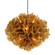 Pulse 12 Light Chandelier in Gold Leaf (68|218412GL)