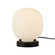 Cherise One Light Table Lamp in Matte Black/Glossy Ribbed Opal Glass (452|TL579107MBGR)