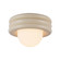 Harvey One Light Semi-Flush Mount in Pearl White (452|SF426012PW)
