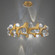 Amorina LED Pendant in Aged Brass (529|BPD45536AB)