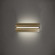 Strait LED Wall Sconce in Aged Brass (281|WS8251627AB)