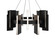 Ronan LED Pendant in Black (281|PD9533BK)