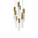 Cinema LED Pendant in Aged Brass (281|PD30809RAB)
