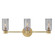 Naomi LED Bath in Lacquered Brass (531|85613LCBSM)