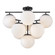 Julep LED Flush Mount in Black (531|84201BK)