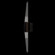 Blade LED Wall Sconce in Black/Dark Walnut (48|1000491)