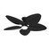 Tropic View 52'' Ceiling Fan in Matte Black (47|53013)