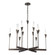 Lilium 12 Light Chandelier in Ink (39|101706SKT89WC0821)