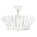 Reina LED Semi-Flush Mount in Textured Plaster (13|47693TXP)