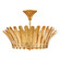 Reina LED Semi-Flush Mount in Distressed Brass (13|47693DA)