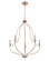 Senoia Five Light Chandelier in Modern Gold (59|98005MG)