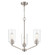 Beverlly Three Light Chandelier in Brushed Nickel (59|9513BN)