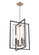 Noelle Four Light Pendant in Matte Black/Modern Gold (59|91704MBMG)