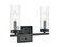 Iversen Two Light Vanity in Matte Black (59|46002MB)