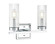 Iversen Two Light Vanity in Polished Chrome (59|46002CH)