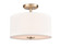 Guyten Two Light Semi-Flush Mount in Modern Gold (59|41102MG)