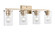Verlana Four Light Vanity in Modern Gold (59|2704MG)
