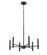 Skyva Six Light Chandelier in Matte Black (59|25606MB)