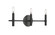 Skyva Three Light Wall Sconce in Matte Black (59|25603MB)
